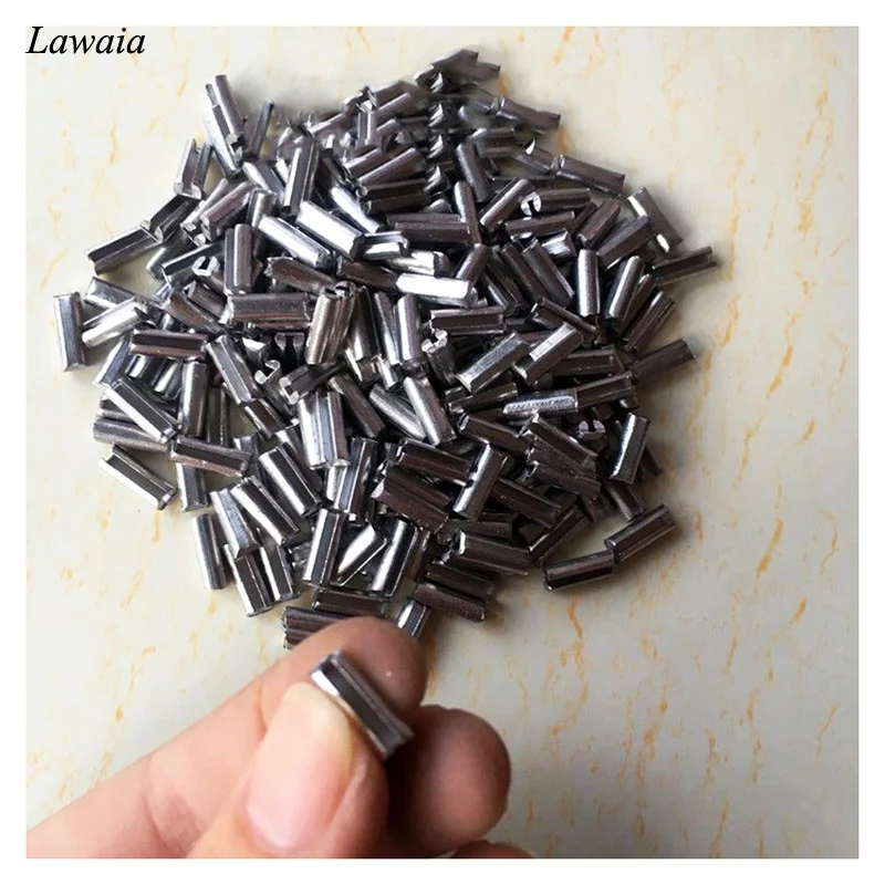 Lawaia Lead Fishing Sinkers Bite Lead Sinker Clip 500g/bag Sinkers
