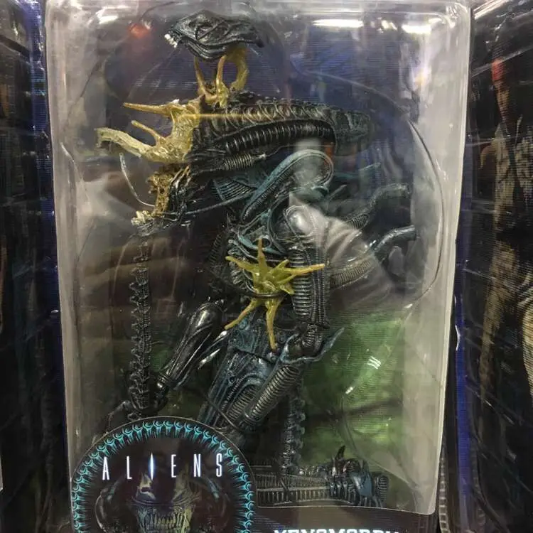 Фильм AVP Aliens vs Predater серия LT. Ellen Ripley бомбардировщик Xenomorph Воин битва поврежденная фигурка Модель Кукла игрушка