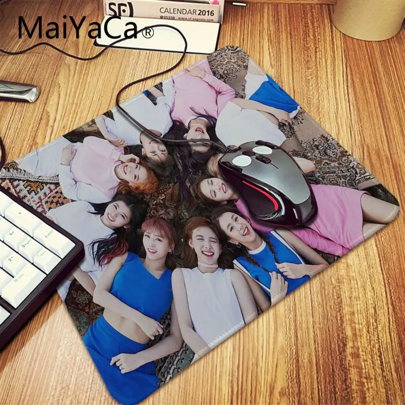 Удобный коврик для мыши Maiyaca двойная мина Kpop игровой скоростной клавиатуры