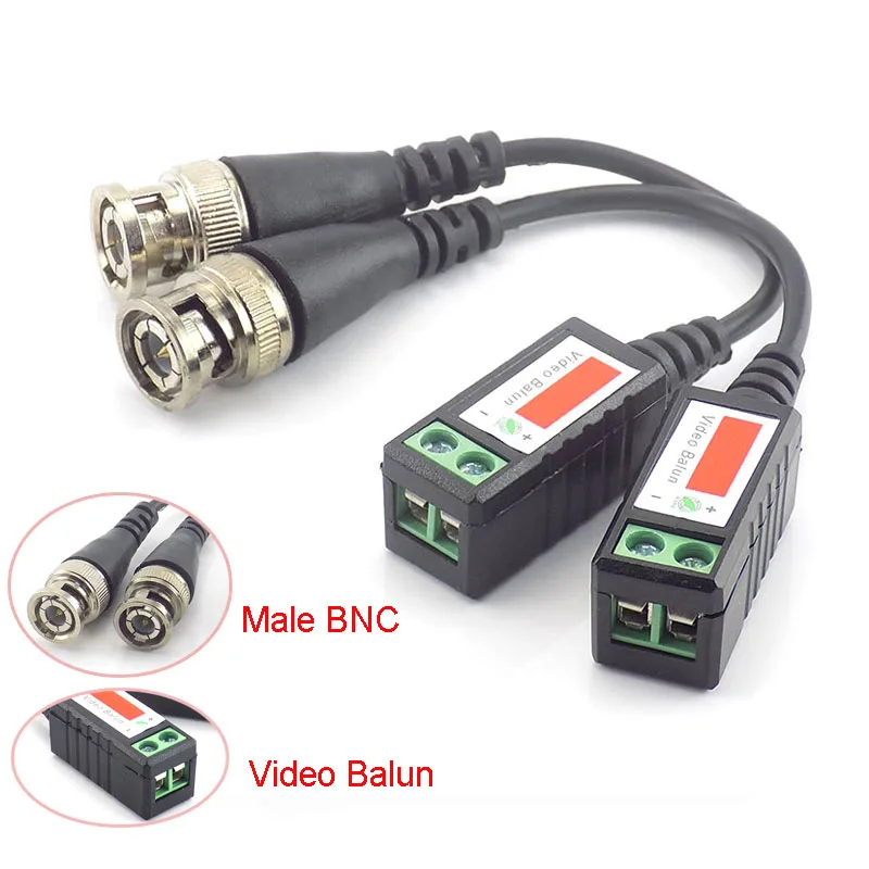 10pairs (20piece) 3000FT Distance UTP Video Balun Twisted CCTV Balun Passive Transceivers BNC Cable Cat5 CCTV Adapter 10pairs (20piece) 3000FT Distance UTP Video Balun Twisted CCTV Balun Passive Transceivers BNC Cable Cat5 CCTV Adapter