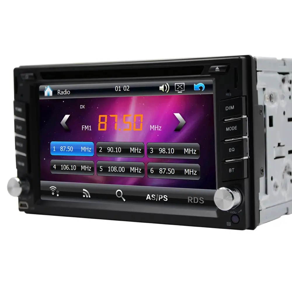 Sale 6.2" Car GPS Navigation Radio DVD Player Double DIN Stereo BT Touch In Dash car logo, FM AM RDS radio, Car DVD, Remote control 10 Sale 6.2" Car GPS Navigation Radio DVD Player Double DIN Stereo BT Touch In Dash car logo, FM AM RDS radio, Car DVD, Remote control 10