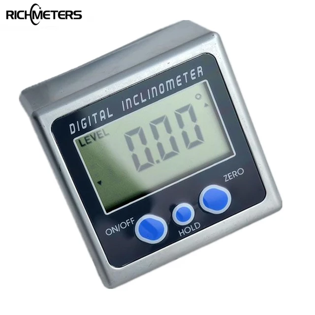 Digital Angle Finder >> Digital Protractor Inclinometer Bevel Box Level Measuring Tool Digital Angle Finder >> Digital Protractor Inclinometer Bevel Box Level Measuring Tool