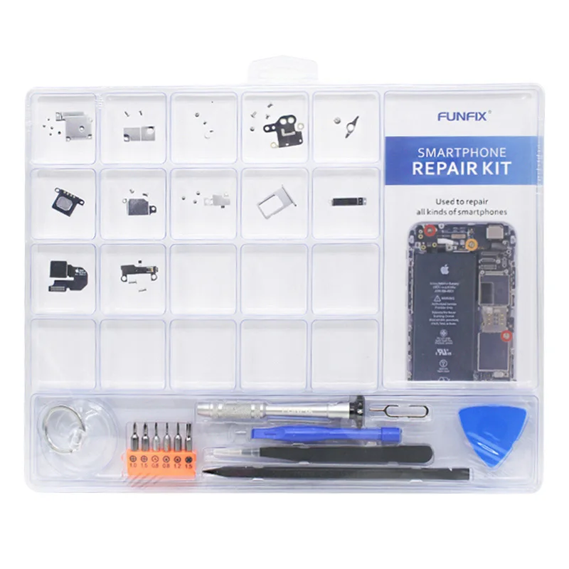 

Smartphone Repair Tools Kit Anti Static Project Tray Storage Sort Organize Screws Parts Screwdriver Set Pry Opening Tool