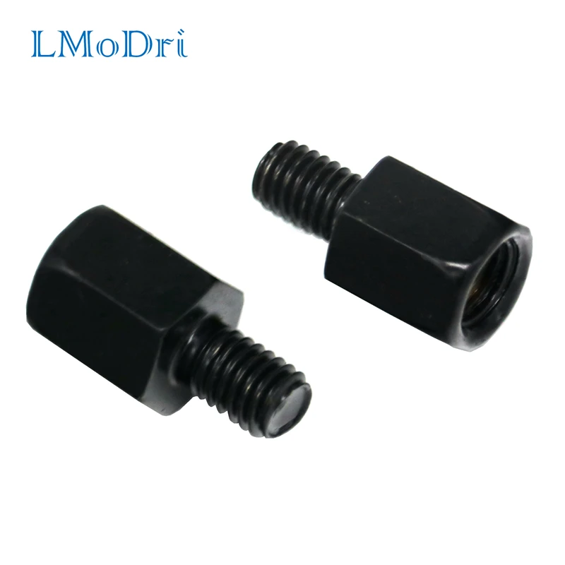 LMoDri мотоцикл зеркало заднего вида адаптер боковое держатель болты винт по