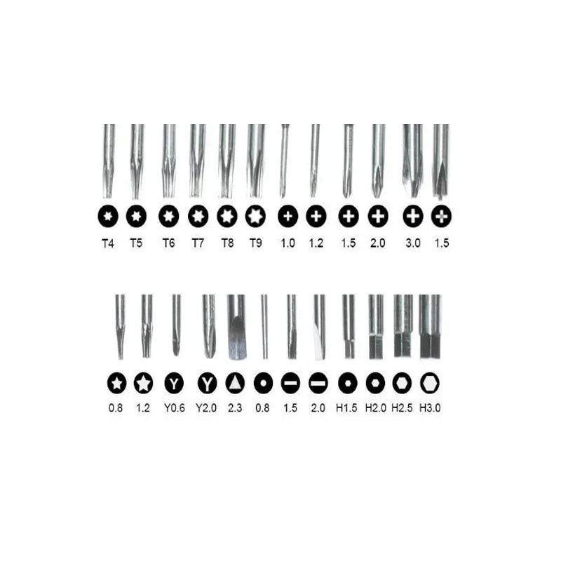 25 in 1 Handheld Screwdriver Disassemble Repair tools Kit Bag for DJI Phantom 3 4 4pro mavic pro air spark mavic 2 pro zoom Drone  1 (5)