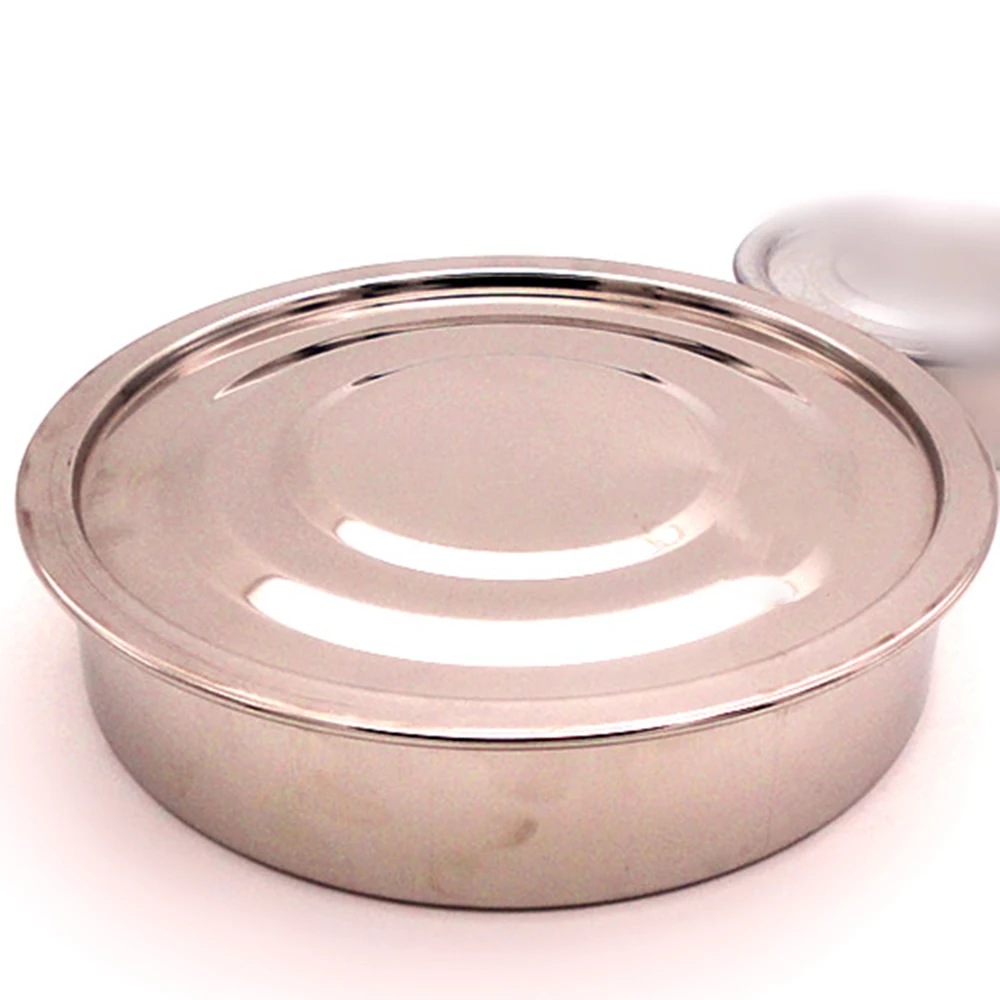 

Pan Diameter 20cm Stainless steel lid and bottom container for Standard Laboratory Test Sampling Inspection Pharmacopeia sieve