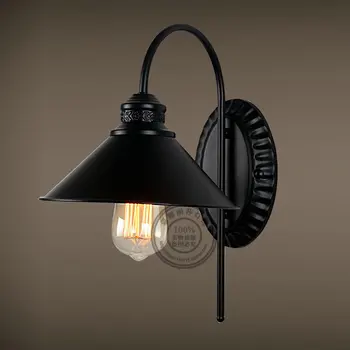 

Vintage American Iron Bar Cafe Bar bedroom lamp wall lamp wall lamp lamp creative personality Yang GY108