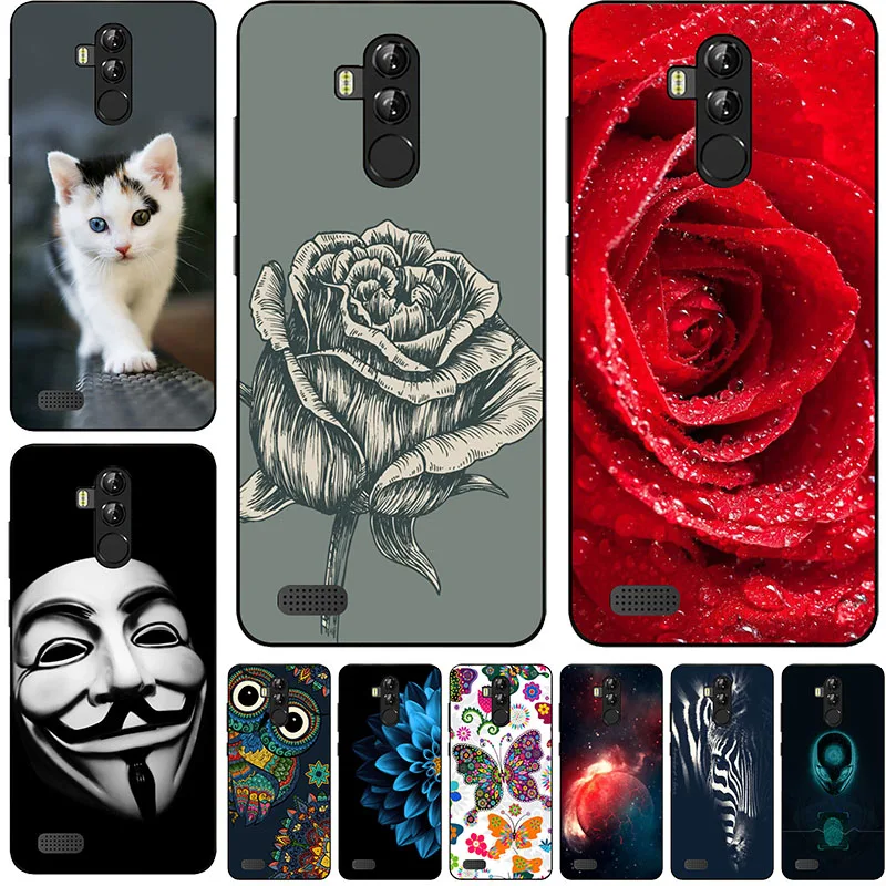 Для Leagoo M9 Pro силиконовый чехол 5 72 &quotпротивоударный ТПУ Защитный для смартфона