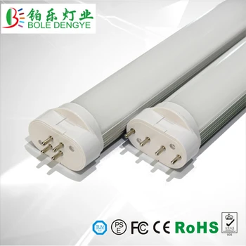 

LED 2G11 4 pins lampara lechoso Blanco/transparente LED PL bombilla tubo luces macho en 8W 12W 14W 15W 18W SMD 2835 2100-2300lm