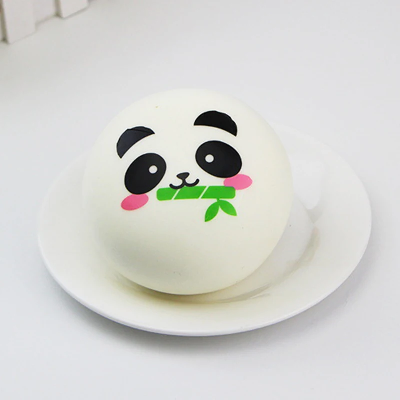 1 قطعة 10 سنتيمتر squishies pu انتعاش بطيء squishies الأشرطة الهاتف المحمول لينة اللعب لطيف الباندا التعبير ارتفاع بطيء الهاتف ديكور