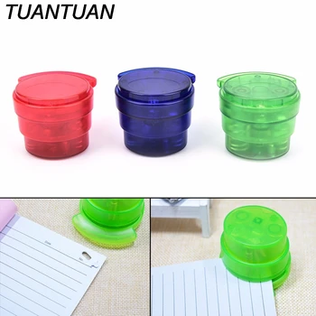

TUANTUAN Office Student School Home Paperclip Practical Staple Free Stapler Paper Binding Binder Stapless Stationery