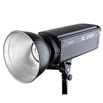 

Free DHL Godox LED Video Light SL-200Y 3200K Yellow Version Video Light Continuous Light Bowens Mount for Studio Video Recording
