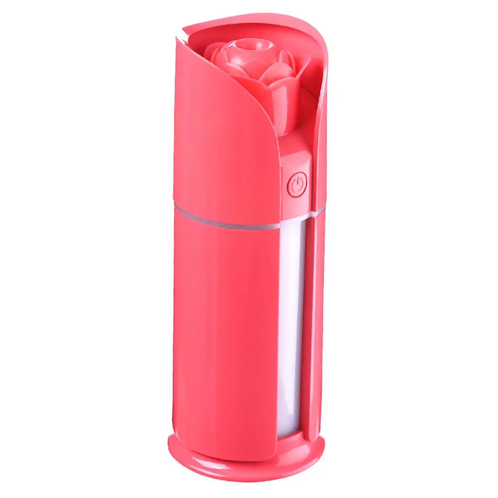 Портативный инновационный мини Автомобильный USB увлажнитель ночник автомобильный домашний очиститель воздуха мини увлажнитель для автомобиля домашний офис - Название цвета: Red