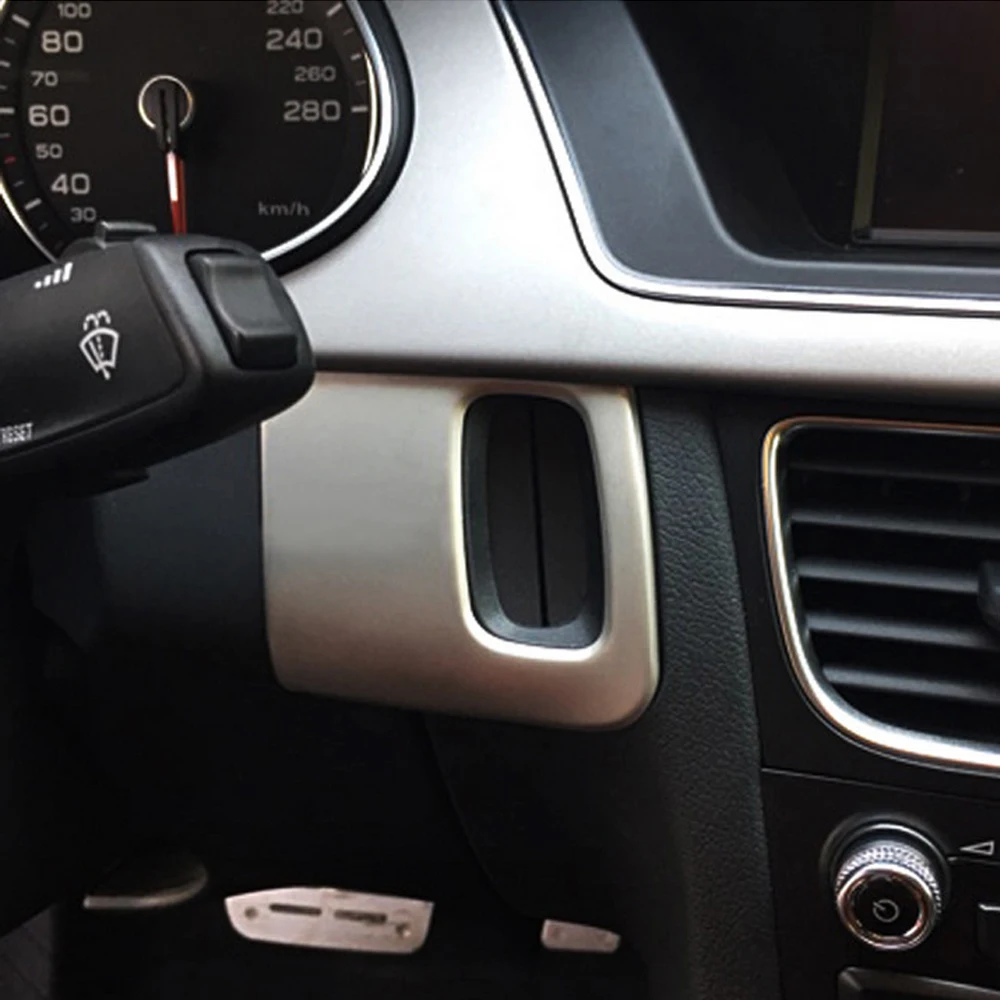 Stainless Steel Interior Car S line logo Keyhole Cover Sline Key Hole