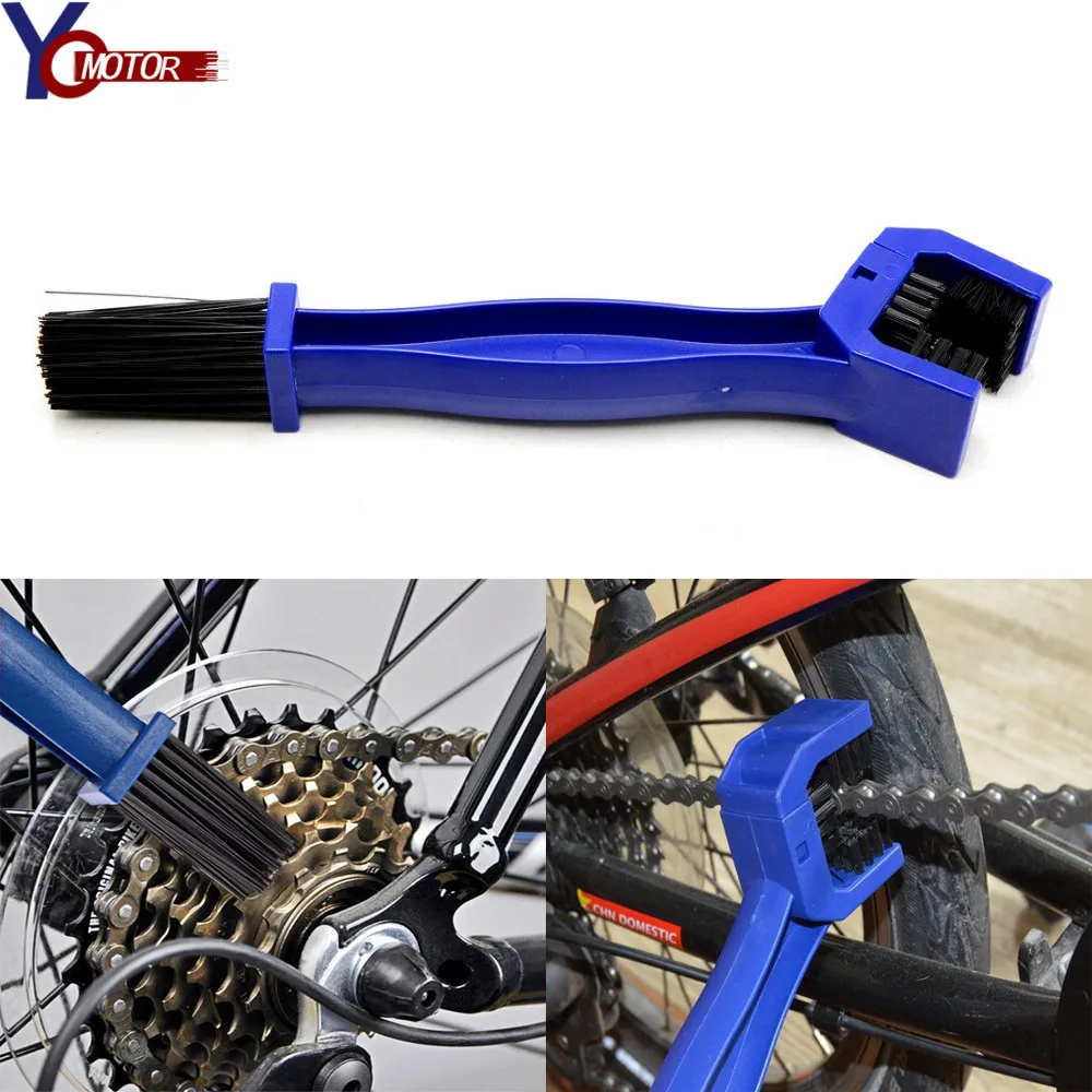 For HONDA CR80R 1998-2007 CRF250X 2004- YAMAHA YZ80 2001 Motorcycles Bike Bicycle Chain Clean Brake Brush Cleaning Cleaner