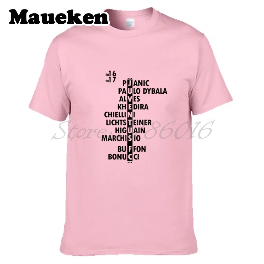 Мужская футболка 16/17 с коротким рукавом higuain buffon bonucci Pjanic Dybala Crossword W1106006|t shirt men|short