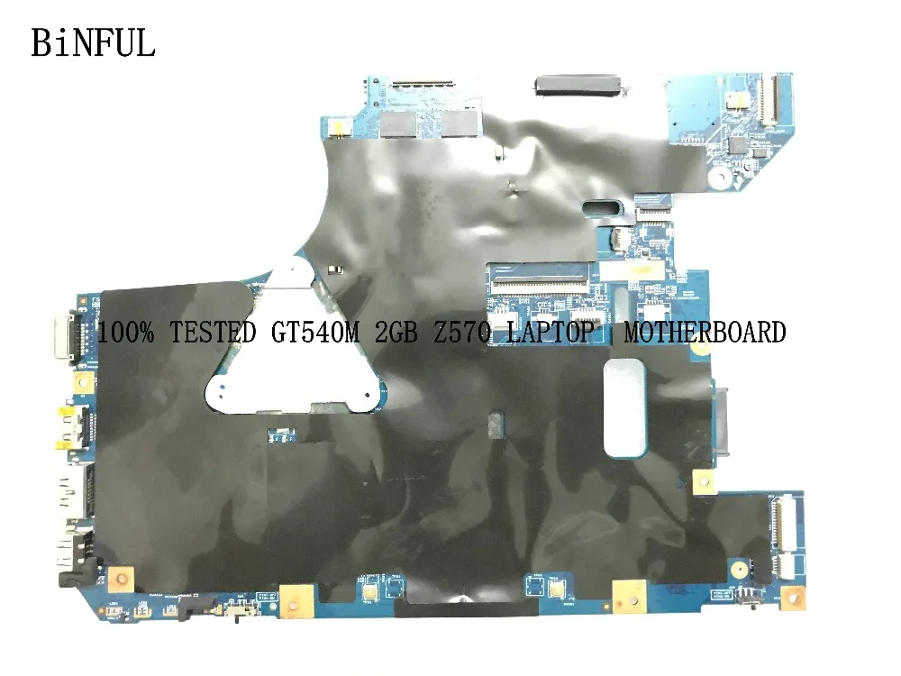  BiNFUL 100% SUPER 48.4PA01.021 FOR LENOVO Z570 LAPTOP MOTHERBOARD GT540M 2GB VIDEO CARD 90 DAYS WAR