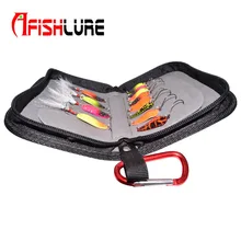 Высококачественный черный набор Блесен и блестки Рыболовные снасти карман в большой емкости упаковка Рыболовная Сумка Оксфорд Рыболовная Сумка