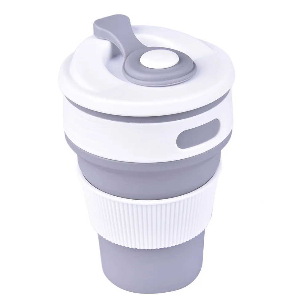 Collapsible Silicone Outdoor Tableware Portable Camping Cup Retractable Drinking Water Cup Travel Camping
