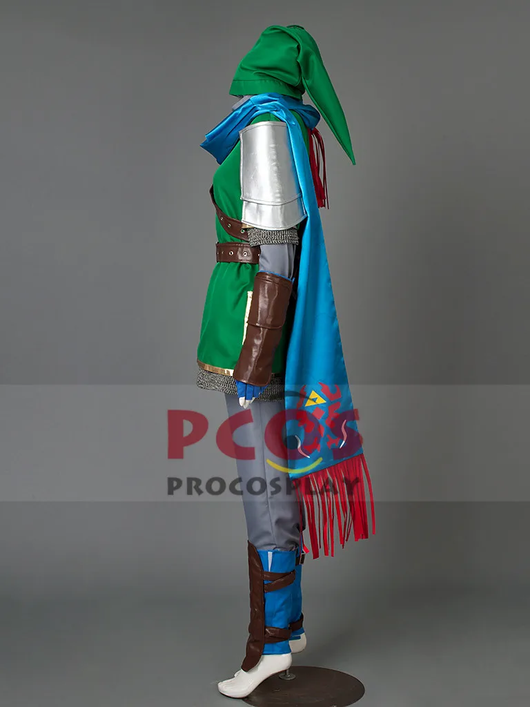 Легенда о Зельде Hyrule Warriors Link Косплей Костюм mp002133