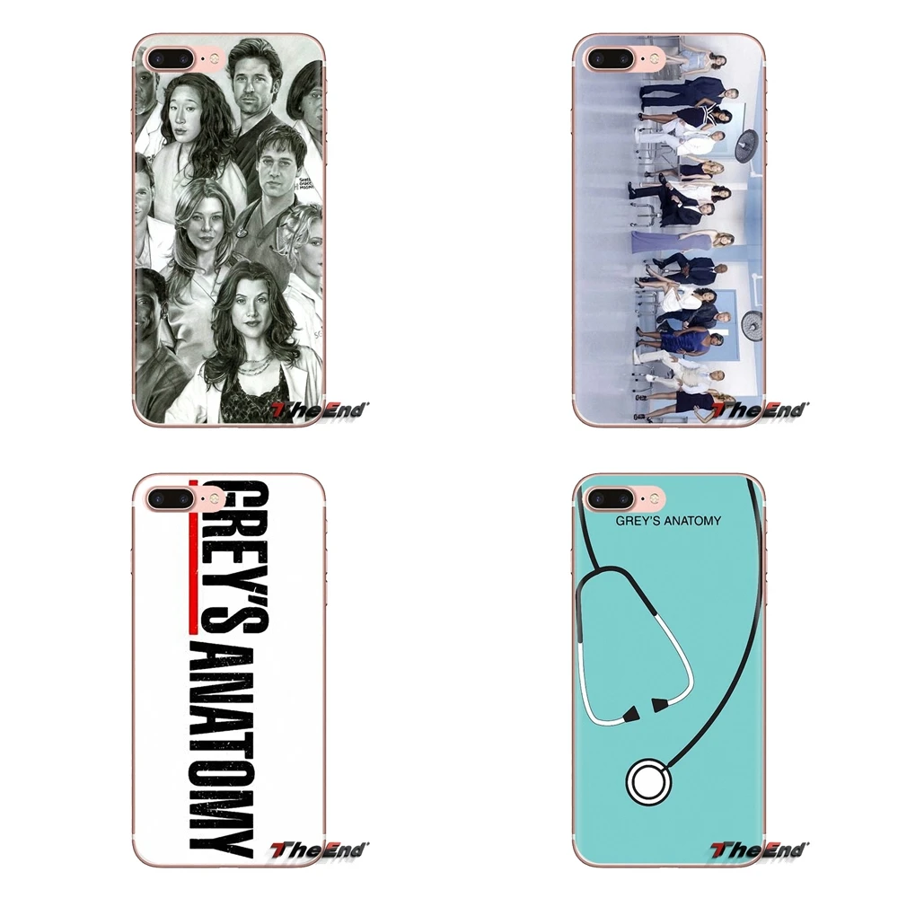 

Soft Transparent Shell Cover For iPod Touch Apple iPhone 4 4S 5 5S SE 5C 6 6S 7 8 X XR XS Plus MAX Cartoon Greys Anatomy Collage