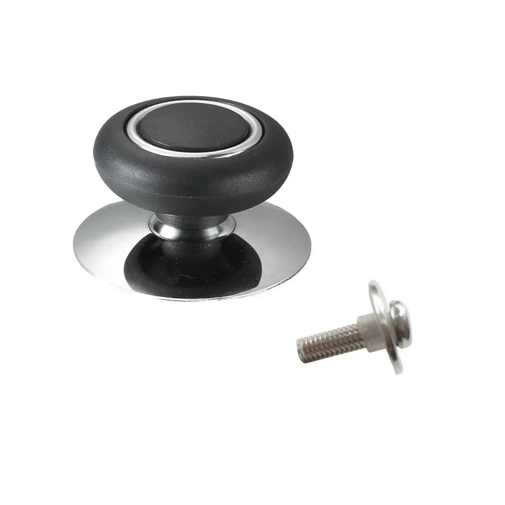 

Utensil Pot Pan Lid Cover Circular Holding Knob Screw Handle Universal Kitchen cabinet handles & knobs