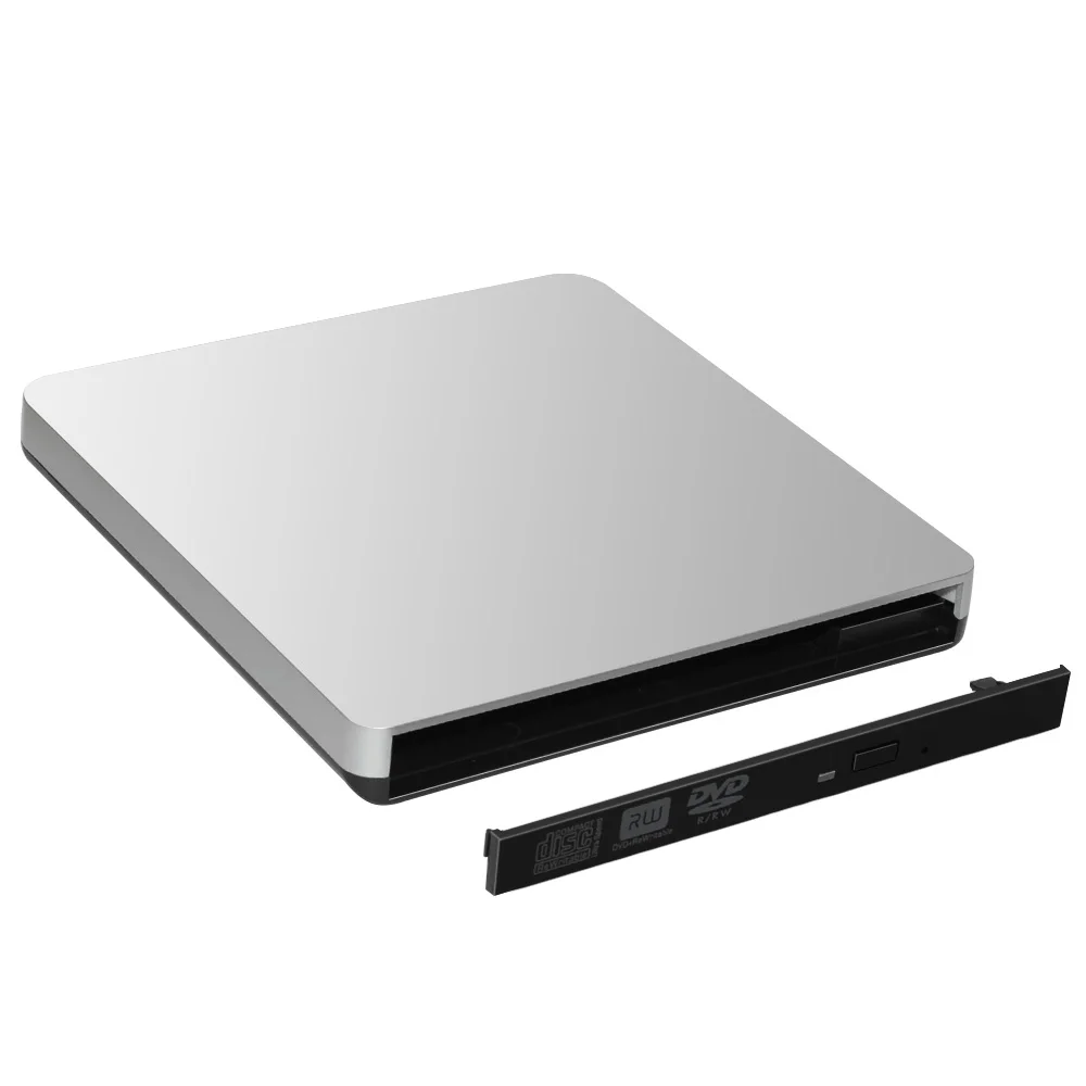 Слот в USB 3,0 12,7 мм Интерфейс SATA ноутбук CD/DVD RW ГОРЕЛКА rom привод Внешний чехол корпус Caddy без оптического драйвера