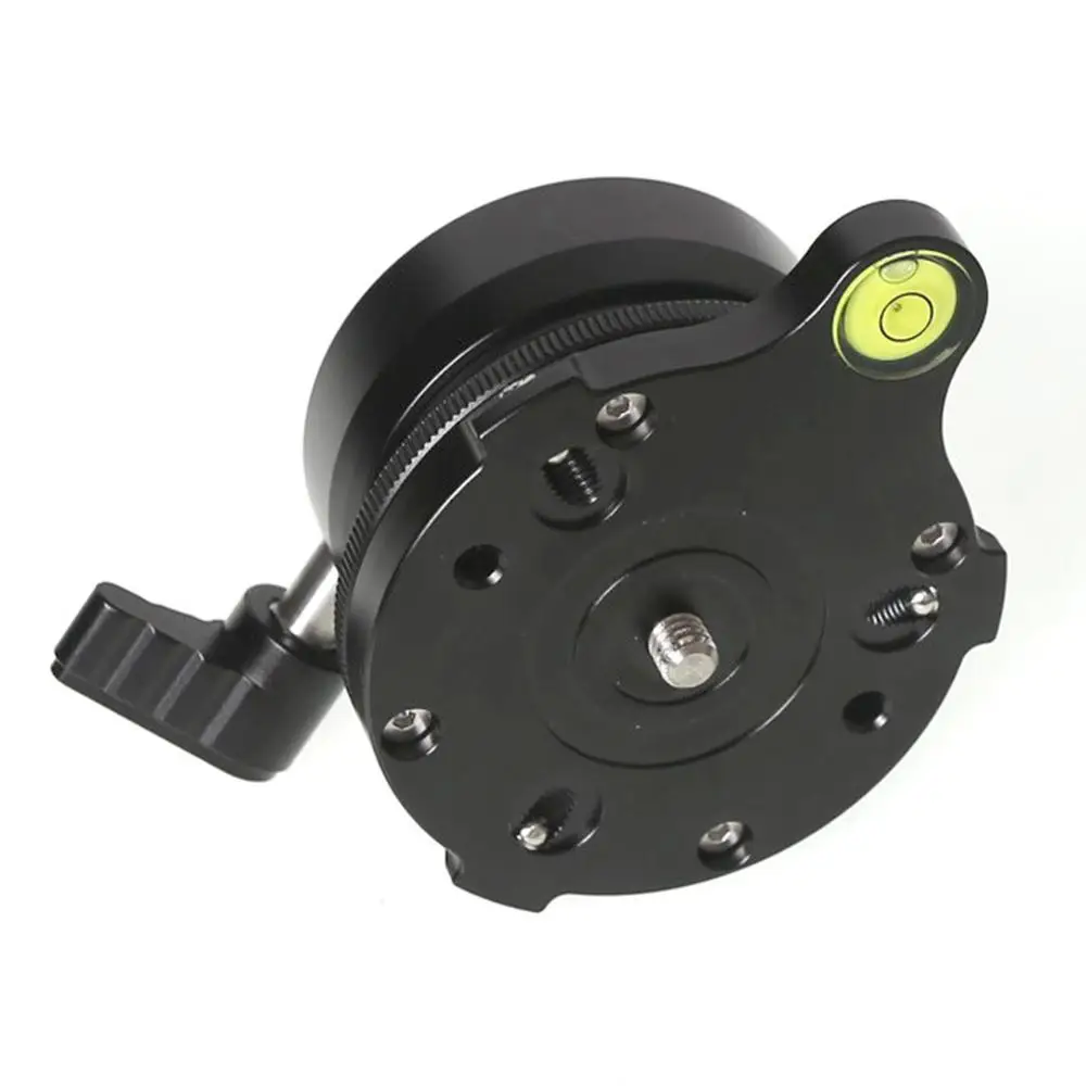  XILETU LDY-60 Adjusting Platform for Tripod Monopod Semisphere Base Panoramic Head 1/4