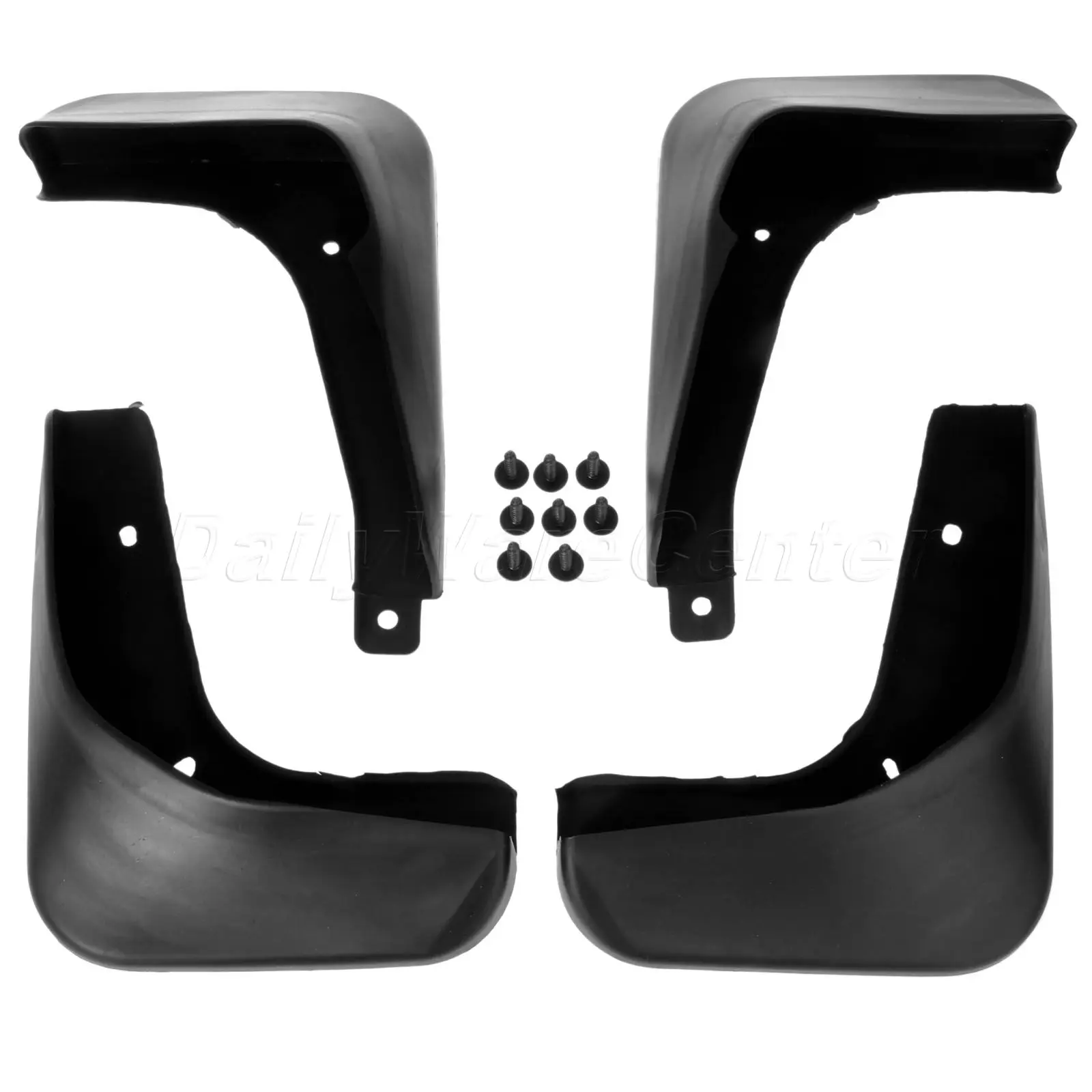 

4Pcs Mud Flaps On Car Splash Guards Fender Mudguards Splasher For VW Polo Hatchback Only 2011-2013 Auto Accessories Car-Styling