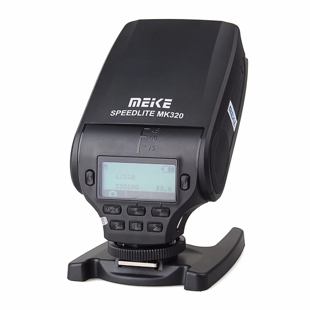 MEIKE MK-320 ttl вспышка Speedlite для Canon Nikon Fujifilm Olympus Panasonic sony A7 A7R A7S A7 II A77 II A6000 NEX-6 A58 A99 RX1