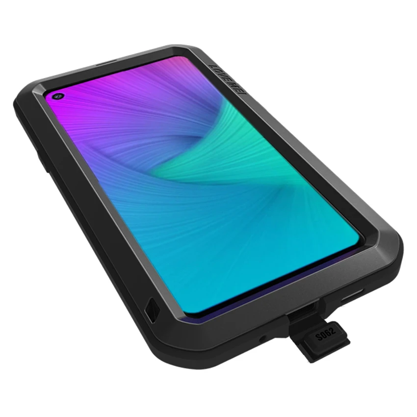  Love Mei Metal Case For Samsung Galaxy A9 A8 A6 Plus 2018 A9S A8S S10 5G Plus S10E A70 2019 Armor S