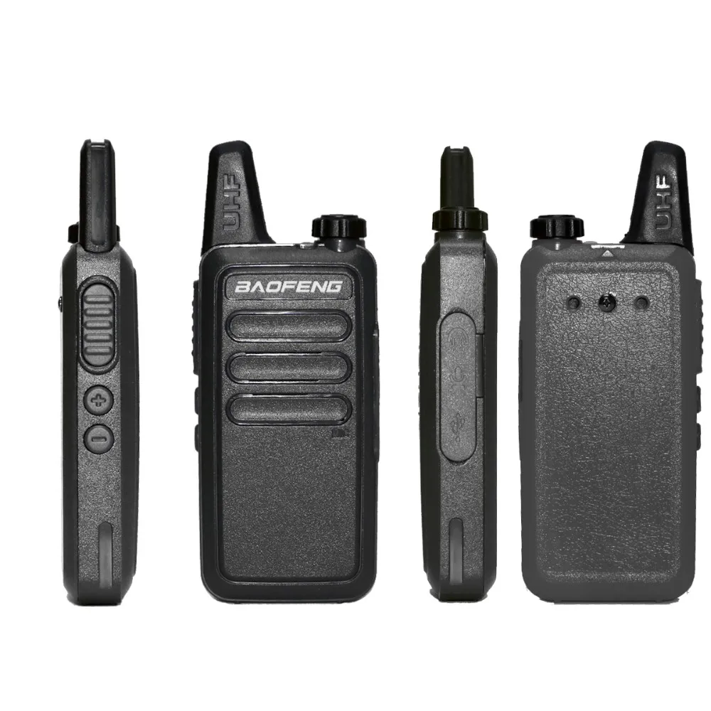 Новая версия Baofeng R5 Mini Wiress Walkie Talkie UHF ручная двухсторонняя радиостанция