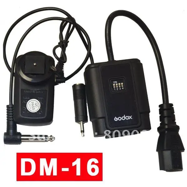 Godox Dm16 16ch Channel Wireless Radio Remote Studio Flash Trigger For