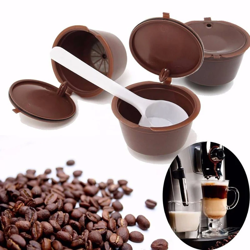 Download 1Pc Reusable Capsule Coffee Filter Cup Holder Refillable ...