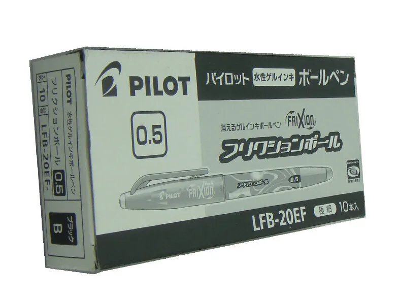 12 Pilot FRIXION 0,5 стираемая ручка 8 цветов на выбор LFB-20EF канцелярские принадлежности для офиса и школы в Японии