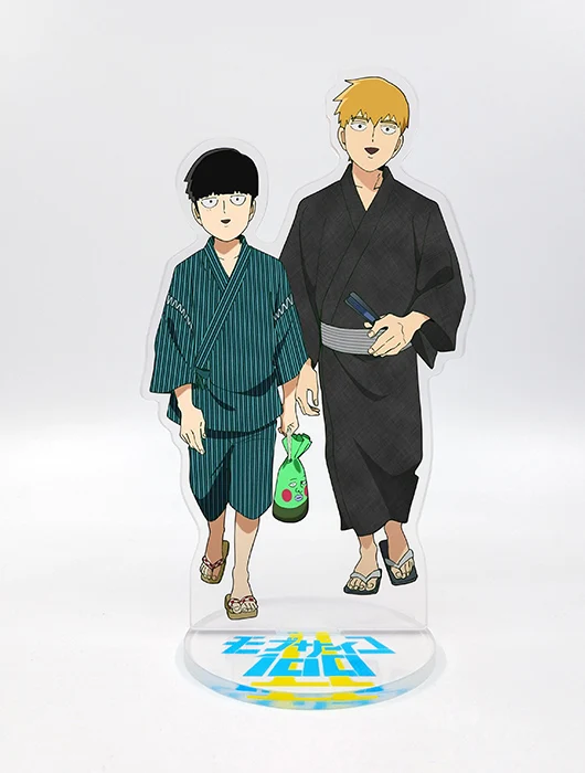 Аниме Mob Psycho 100 Mobu Saiko Hyaku Reigen Arataka Kageyama Shigeo Косплей стенд фигурка модель акриловый