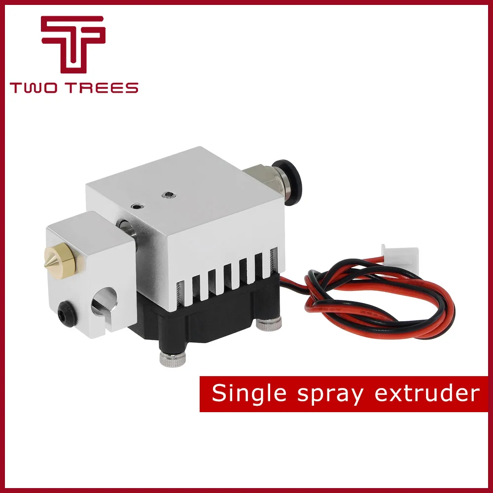 3D Chimera Hotend Kit Dual Color 2 IN 2 OUT Extruder Multi-extrusion All metal V6 Dual Extruder 0.4mm1.75mm 3D printer parts (5)