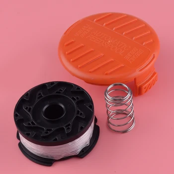 

LETAOSK Trimmer Line & Spool Cap Spring Fit for BLACK&DECKER GH400 GH500 GH600 GH612 GH900 ST6600 ST7000 ST7700 CST1000 CST1200