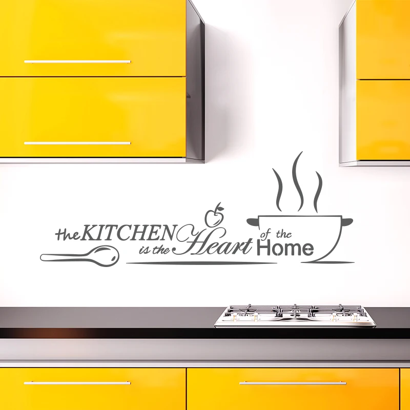 [Dreamarts] Coffee Cup Wall Stickers Vinyl DIY Shop Window Sticker Kitchen Wall Tile Stickers Cuisine Home Decoration
