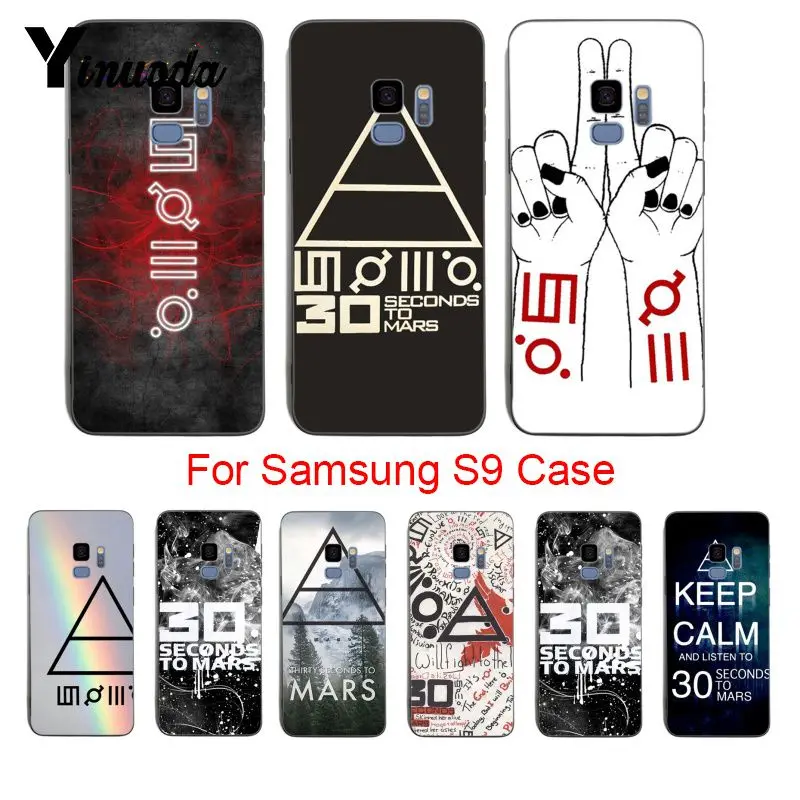 

Yinuoda Thirty 30 Second To Mars 30STM On Sale Luxury Cool phone Case For samsung galaxy s6 edge s5 s7 s8plus s9plus case coque