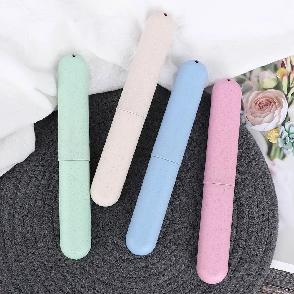 1pc Travel ToothBrush Holder Case Portable Toothbrushes Cover Box Travel Camping Toothbrush Protect Cap Case Toothbrush Storage