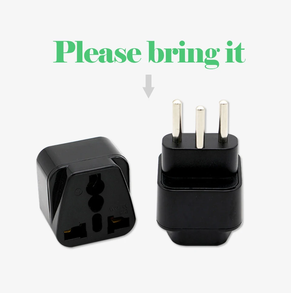 1PC Universal AC 250V 10A16A EU AU US UK to Switzerland Swiss AC Power Travel Plug 3 Round Pin Adaptor Wireless Conversion Plug (3)