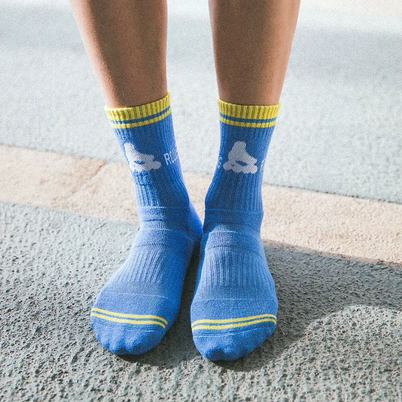 Модные мужские велосипедные SocksTube ролик пара на коньках носки хлопчатобумажные