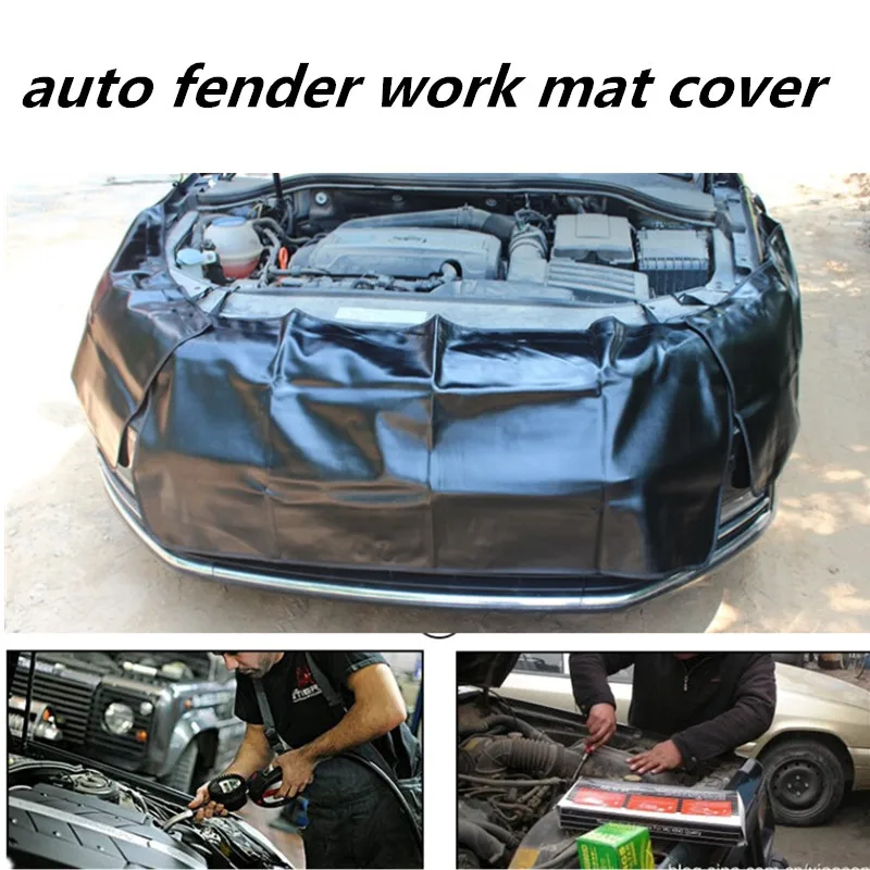 Cork Oil Mat Fender Cover Pu Car Fender Protector Cover Car Repair