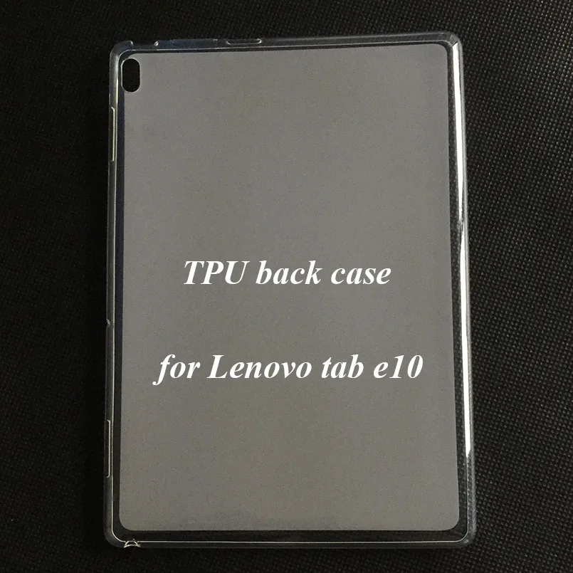 Для lenovo tab P10 TB-X705L Мягкий ТПУ чехол для lenovo Tab M10 TB-X605L E10 TB-X104F чехол для планшета противоударный чехол+ стилус