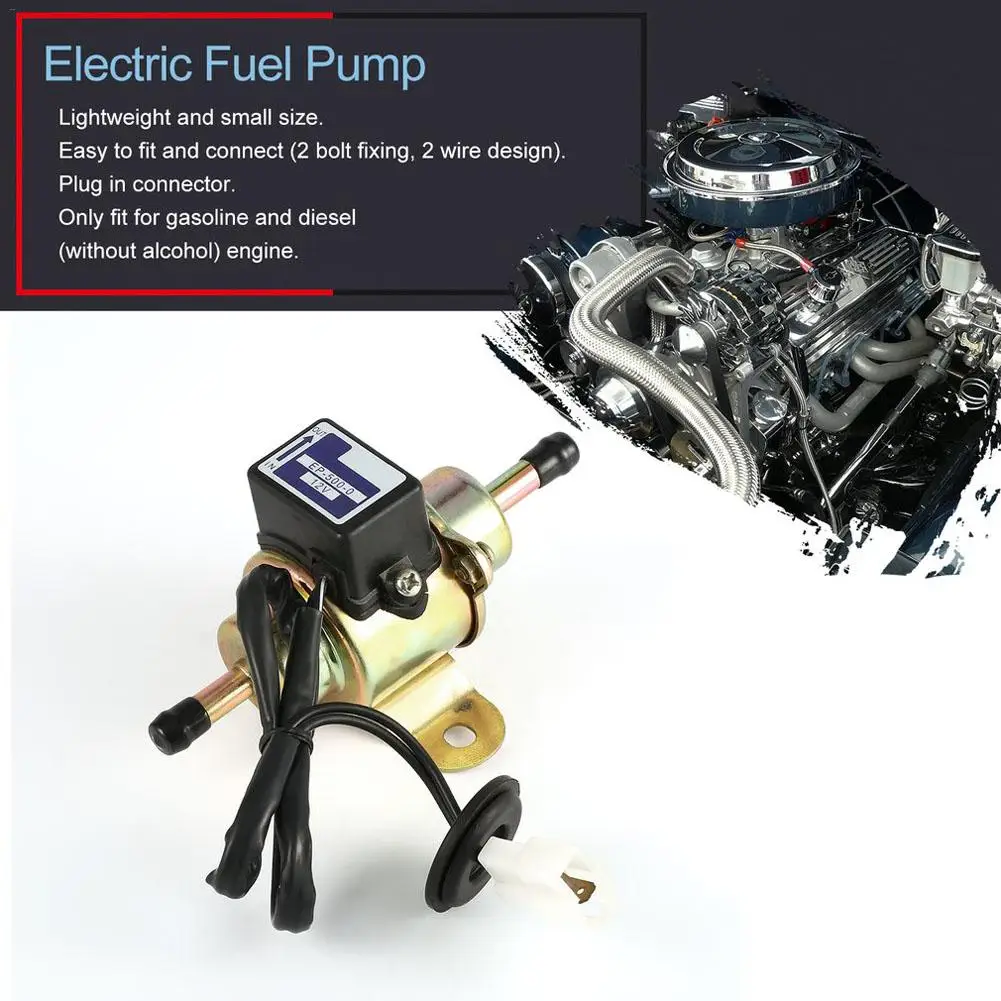 Универсальный электронный Внешний топливный насос низкого давления Замена 12 в авто система подачи топлива автомобильный комплект EP-500-0