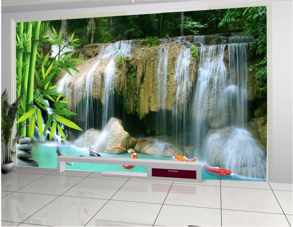 papel de parede nao tecido mural moda 3d cinza 02