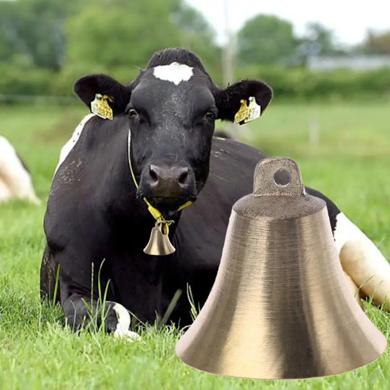 Cattle Cow Bell Horse Sheep Grazing Bell Farm Animal Dog Anti-Lost Loud Bell  - AliExpress