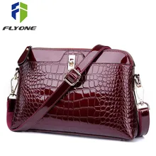 FLYONE Brand Shoulder Bag Women Handbags Crocodile Leather Fashion Shopper Totes Female Luxurious Gift for Girls Evening Clutch FLYONE Brand Shoulder Bag Women Handbags Crocodile Leather Fashion Shopper Totes Female Luxurious Gift for Girls Evening Clutch