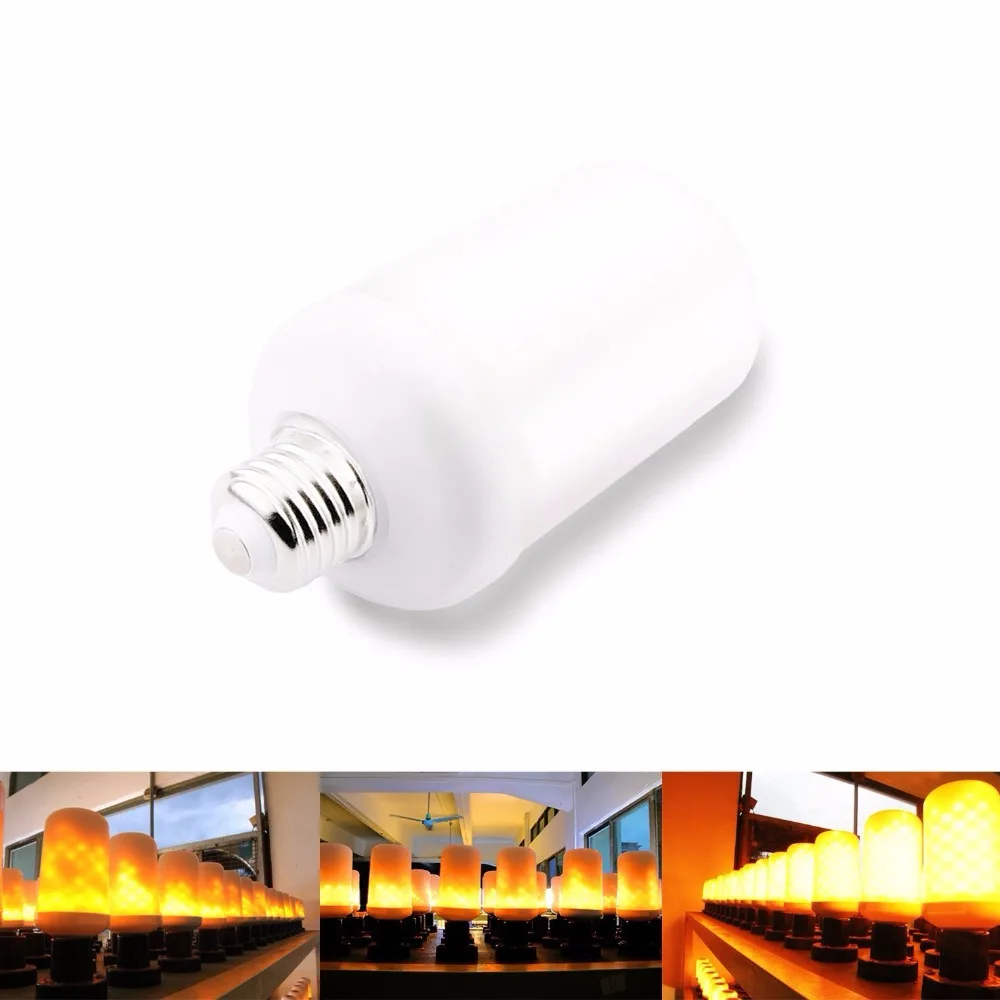 Dynamic Flame Effect LED Corn Bulbs E26&ampE27 85V-265V 2 Modes Emulation Fire Vintage Atmosphere Holiday Decorative light | Лампы и